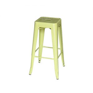 Lime tolix stool