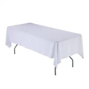 white table cloth hire