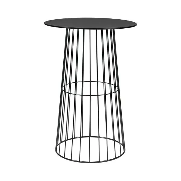 black wire cocktail table to hire