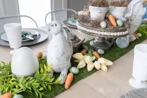 Easter table setting