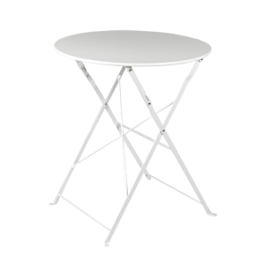 White Round Bistro Table