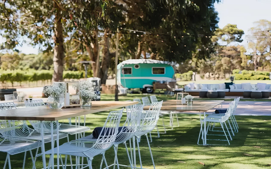 bar furniture hire with tapas tables