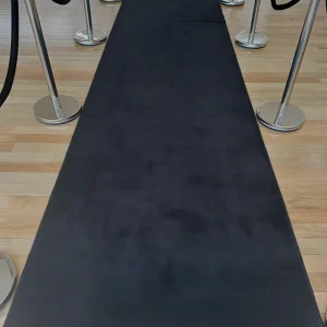 Black Carpet Runner - 5m